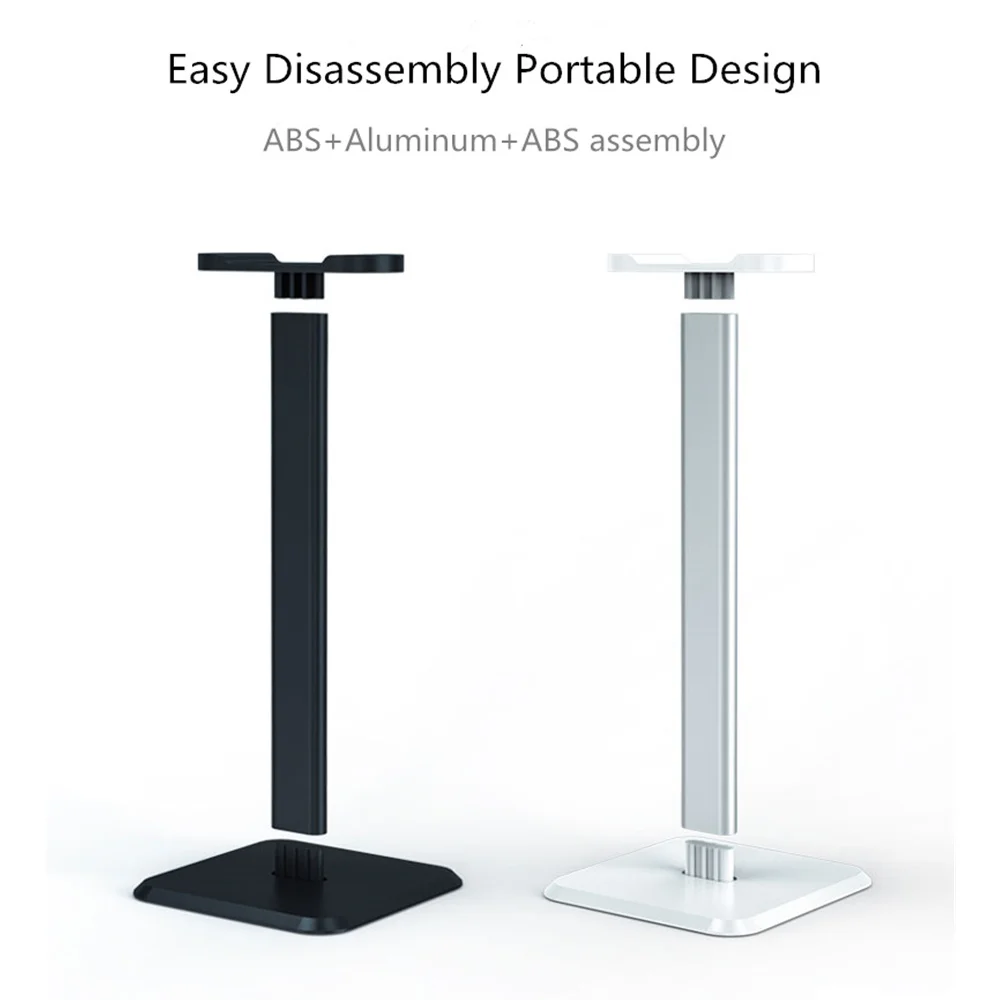 AIKSWE-soporte estable para auriculares, barra de soporte de aluminio ABS, Base antideslizante, soporte para auriculares para todos los tamaños