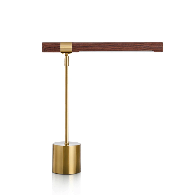 Nordic Wood Table LED Table Lamp 86-220V Living Room Designer Desk Lamp Room LED Warm White Table Lamp Wood Stick Lamp