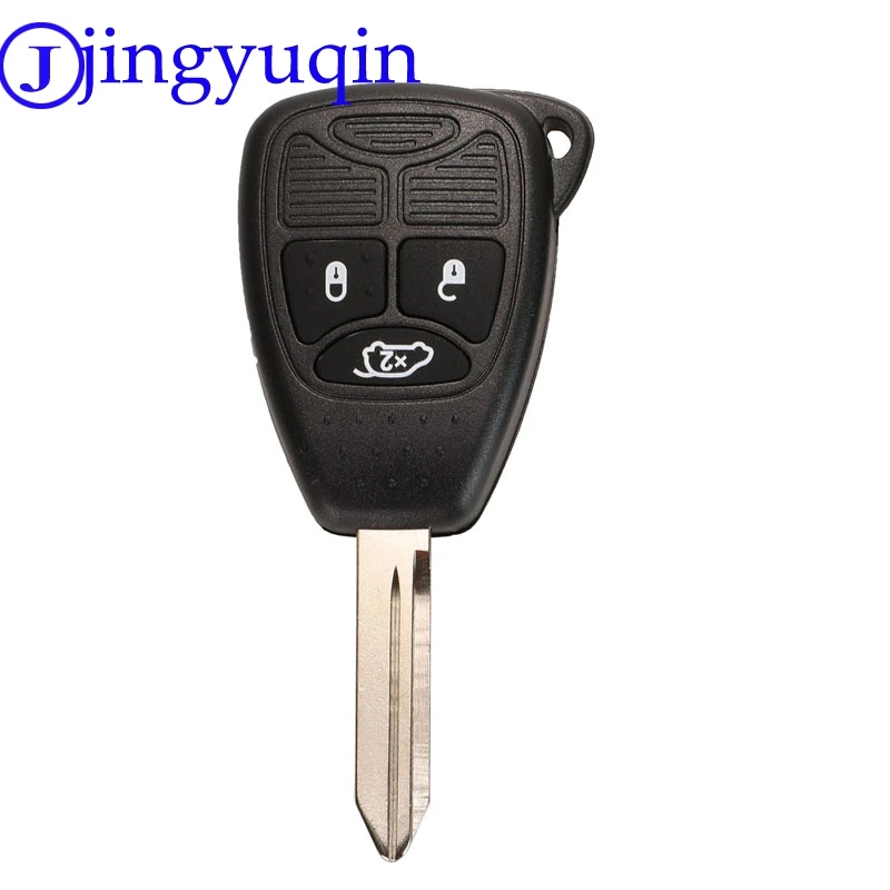 jingyuqin 2/3/4 B Remote Car Key Shell Cover For Chrysler 300 Aspen For Dodge Dakota Durango For Jeep Grand Cherokee Commander