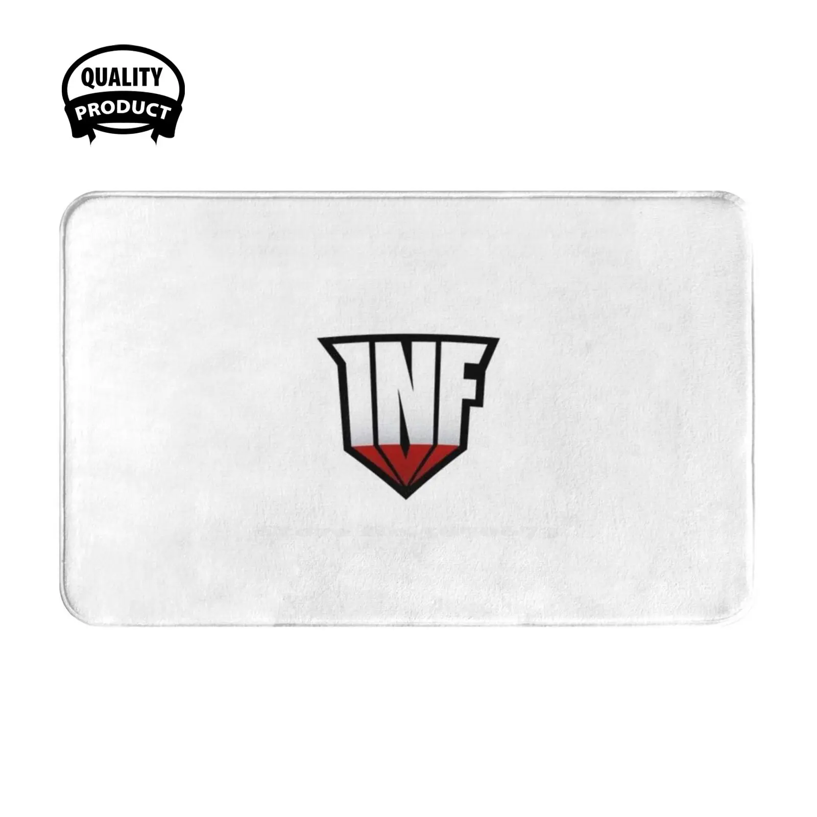 Infamous Soft Cushion Home Carpet Door Mat Car Rug Infamous Esports Cs Go 2 Pubg 2 Rocket League Apex Legends