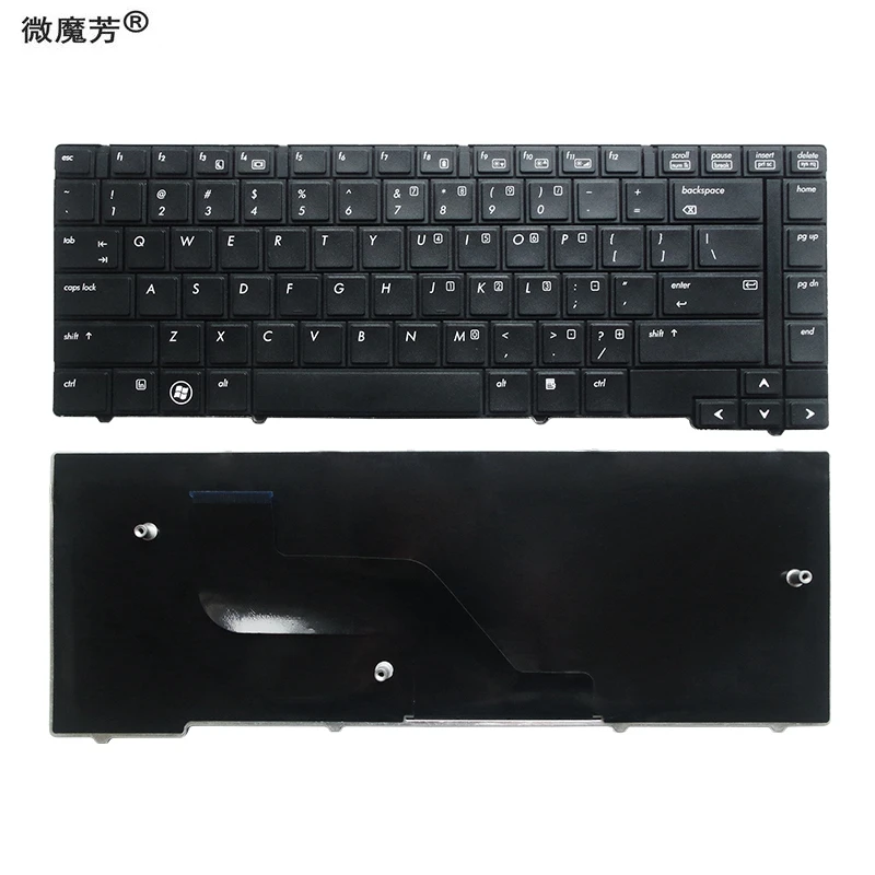 

US Keyboard for HP ProBook 6440B 6450B 6445B 6455B Series English Laptop keyboard (Without Point stick)