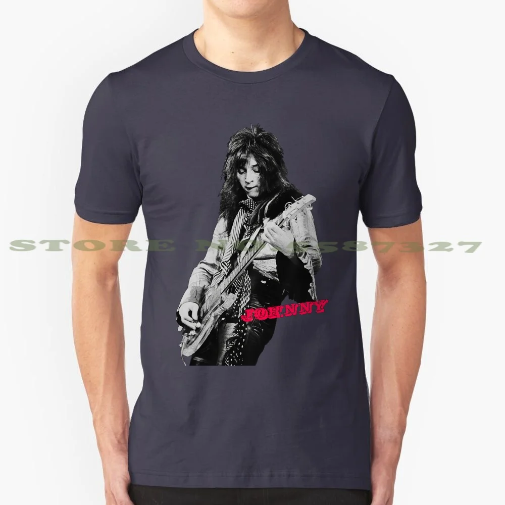 Rock God - Thunders 100% Cotton T-Shirt Johnny Thunders New York Dolls Glam Punk Rock God So Lonely You Cant Put Your Arms