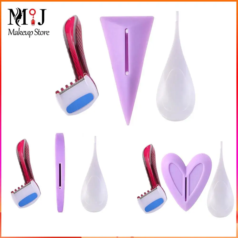 Women Bikini Dedicated Privates Shaving Stencil Sexy Female Pubic Hair Razor Intimate Shaping Tool