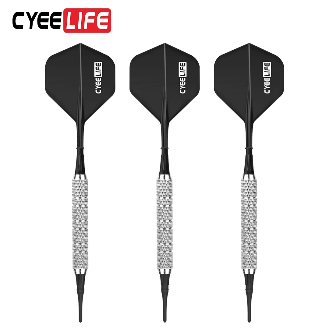 CyeeLife-dardos profesionales de punta suave, accesorios electrónicos con punta suave de nailon, 14/16/18g