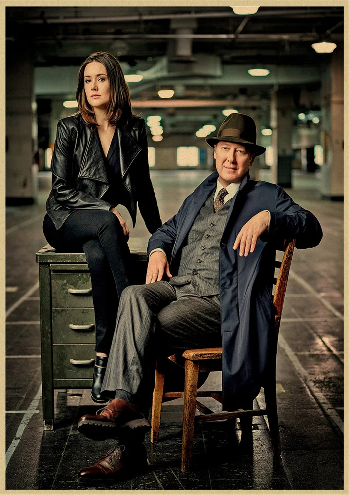 The Blacklist Classic Movie Kraft Paper Poster Bar Cafe Living Room Dining room Wall Decorative Paintings