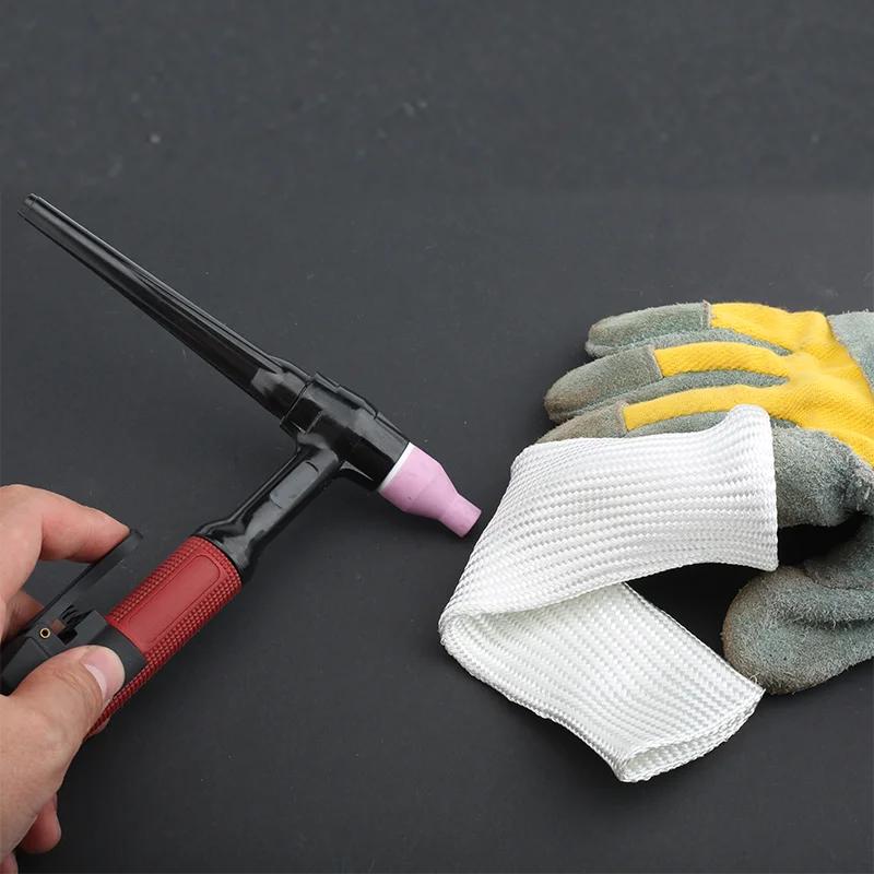 Tig Finger protection Argon Arc Welding Finger culle Anti-scottatura culla in fibra di vetro culle per dita resistenza alle alte temperature