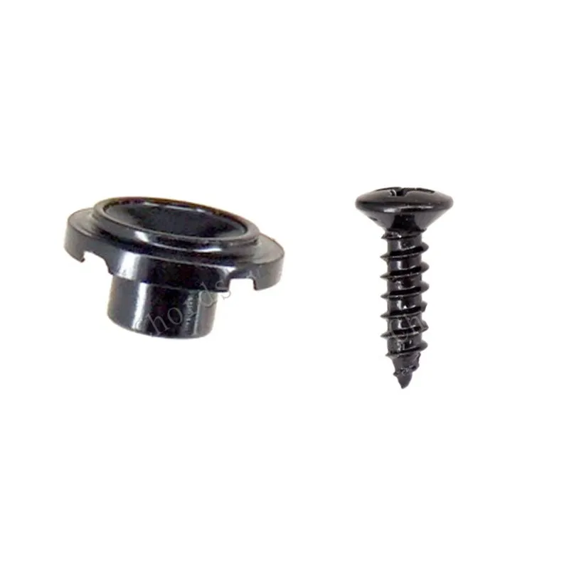 10 Sets/Lot Schwarze Gitarrensaitenhalter Rollenhalter Gitarrenzubehör Teile Musikinstrument – Detail 14