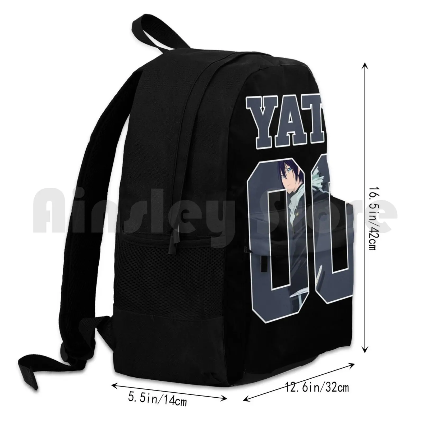Yato God-Noragami Jersey Outdoor Hiking Backpack Waterproof Camping Travel Noragami Stray Delivery God Yato Godness War Wethrin