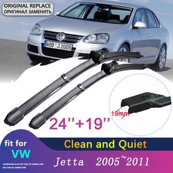 for VW Jetta A5 5 MK5 2005~2011 Car Wiper Blade 2PCS  2006 2007 2008 2009 2010Front Windscreen Wipers Car Accessories Goods