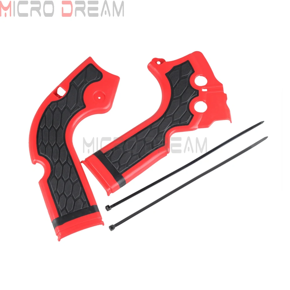 Dirt Bike Red Plastic Frame Guard For Honda CRF450R 2013-2016 CRF250R 2014 -2016 CRF 250R 450R 2015 Motocross Protector Guard