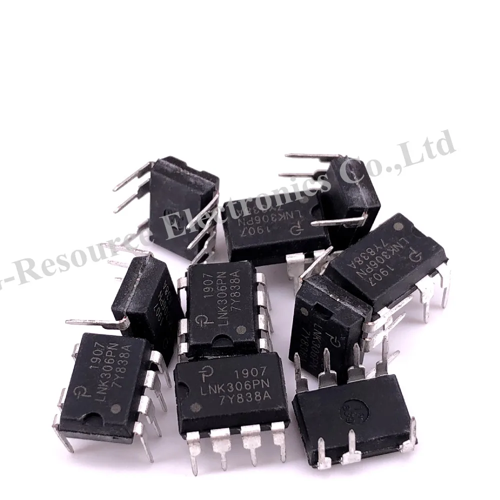 (10 Stuks) Lnk306pn Dip-7 Lnk306pn Lnk306pg Lnk 306P Lnk306 Dip Power Control Chip Ic