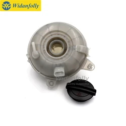 Widanfolly Coolant Reservoir Expansion Tank With Cap For Golf 7 MK7 GTI Rabbit R32 e-Golf A3 S3 2015 2016 5Q0 121 407B