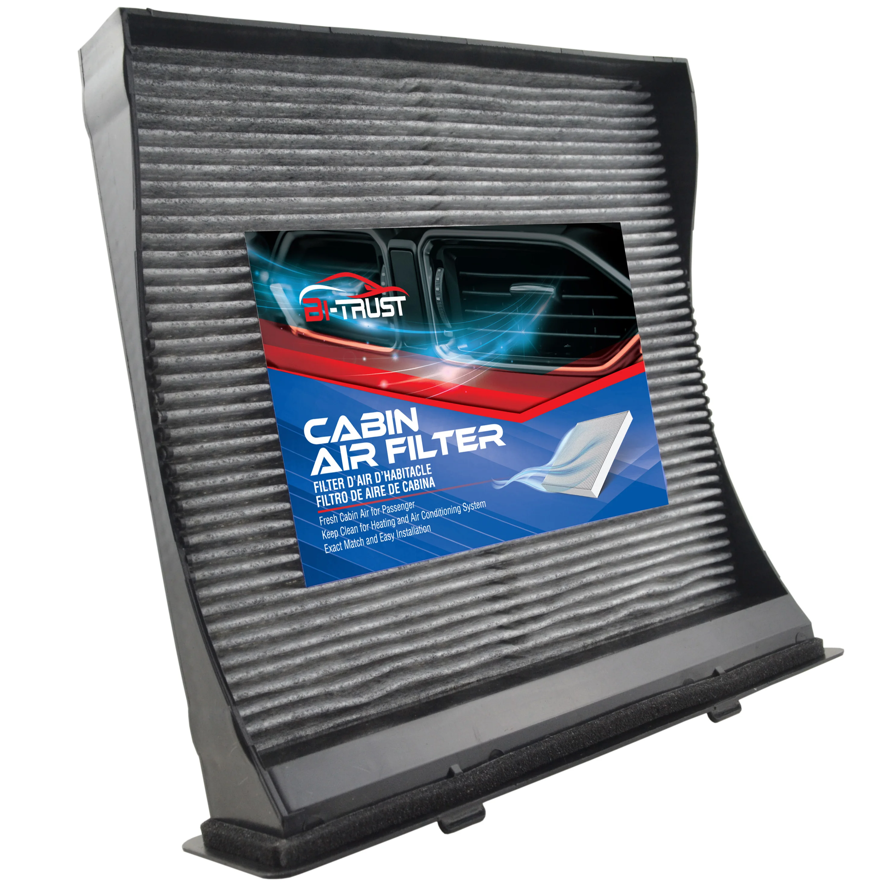 Bi-Trust Cabin Air Filter Activited Carbon for Subaru Crosstrek Forester Impreza WRX XV Crosstrek CF10930 72880-FG000