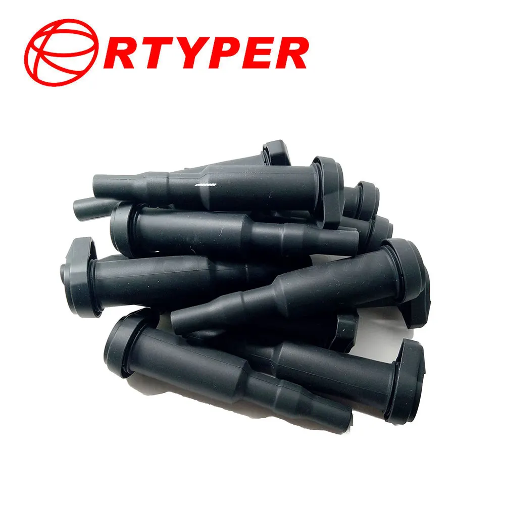 4 PCS Ignition Coil 0221504470 12137594937 12137562744 12137571643 Rubber Boot For BMW BMW 320i 535i 640i M2 M3 M4 X4 X5 X6