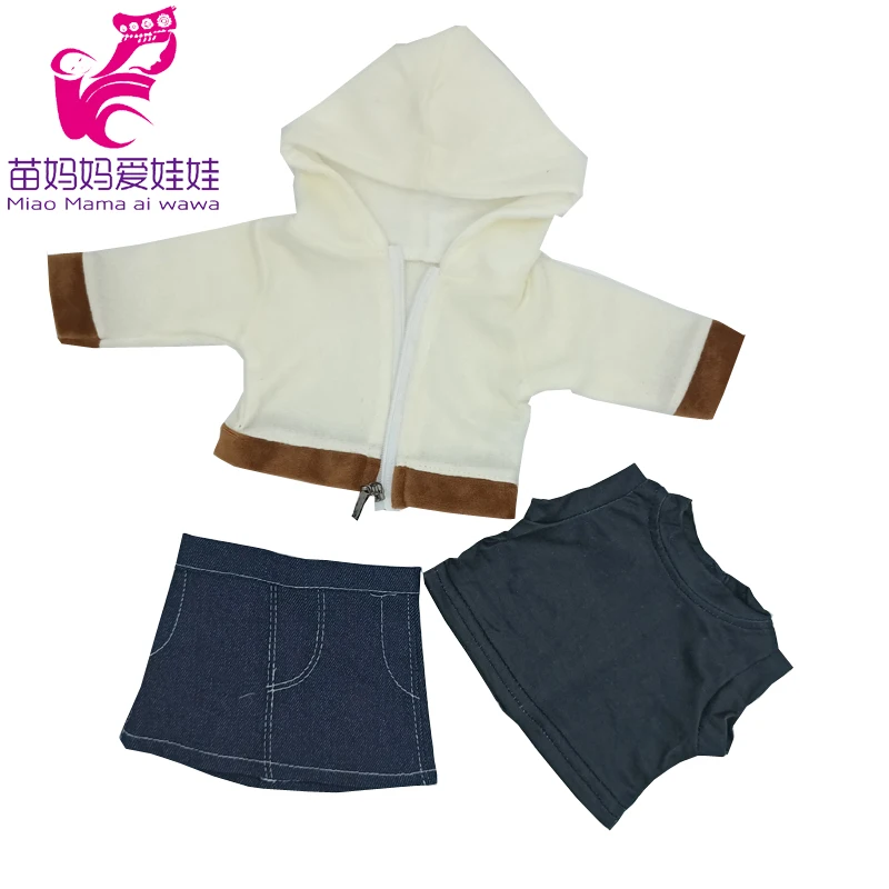for 38cm Nenuco Doll Boy Jackets 40cm Reborn Baby Doll Clothes Coat Children Gift