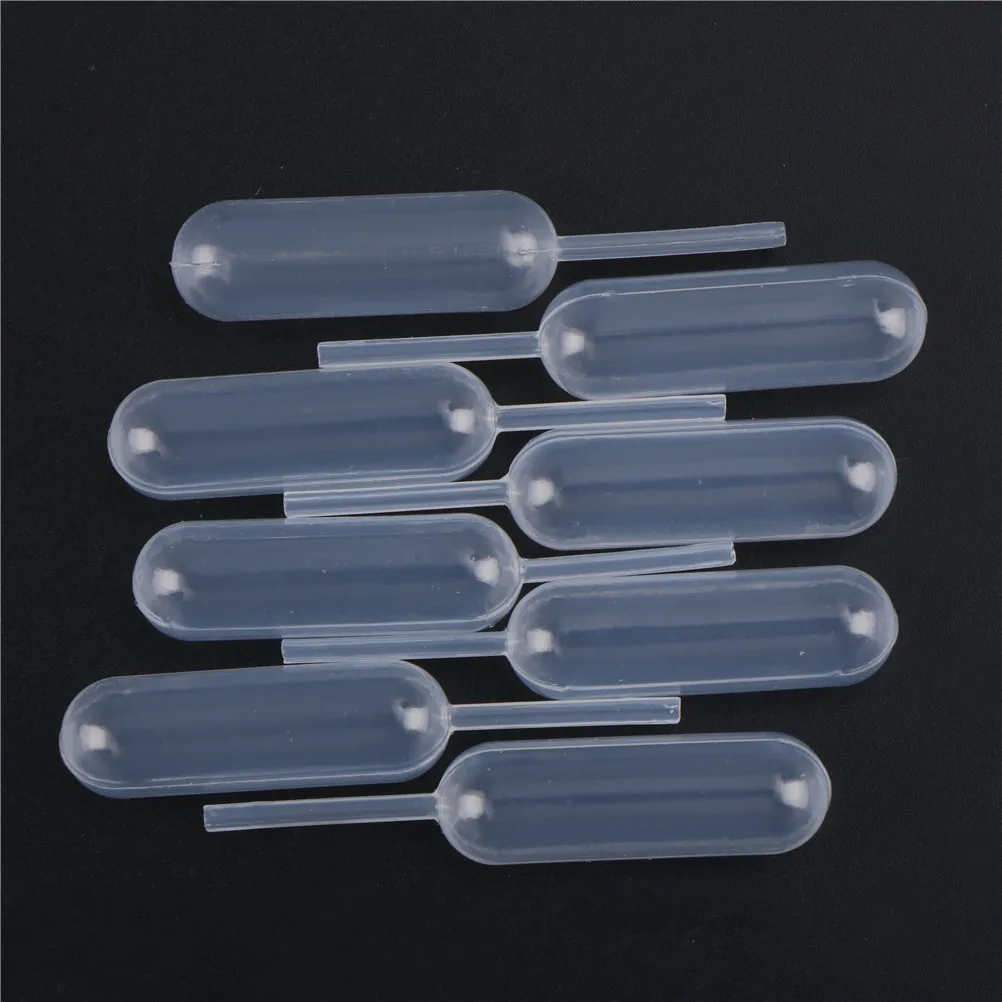 4ml 100pcs Plastic Squeeze Transfer Pipettes Dropper Disposable Pipettes For Strawberry Cupcake Ice Cream Chocolate