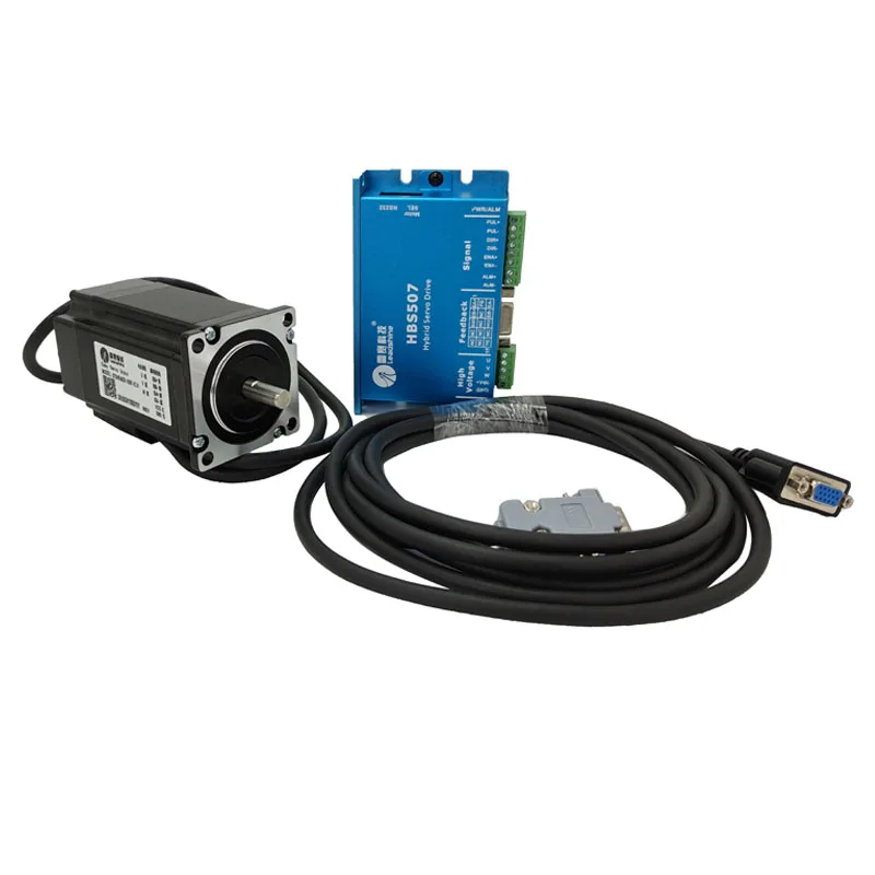 Cloudray Leadshine HBS507+573HBM20-1000  nema23 3 Phase Hybrid Servo Closed Loop