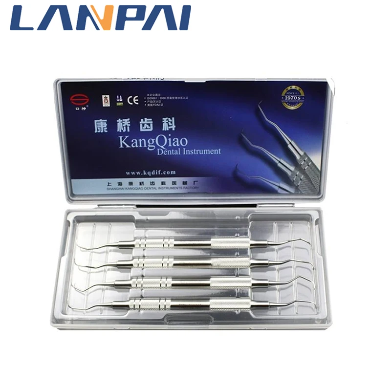 Lanpai Handmade Subgingival Dental Periodontal Instrument Curette 4*1