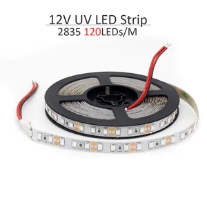 12 V Ultraviolette Strahlen 395-405nm UV LED Das 5050 2835 SMD-Streifenlicht. 8 Hauptverkäufe lila LED -Band - №3