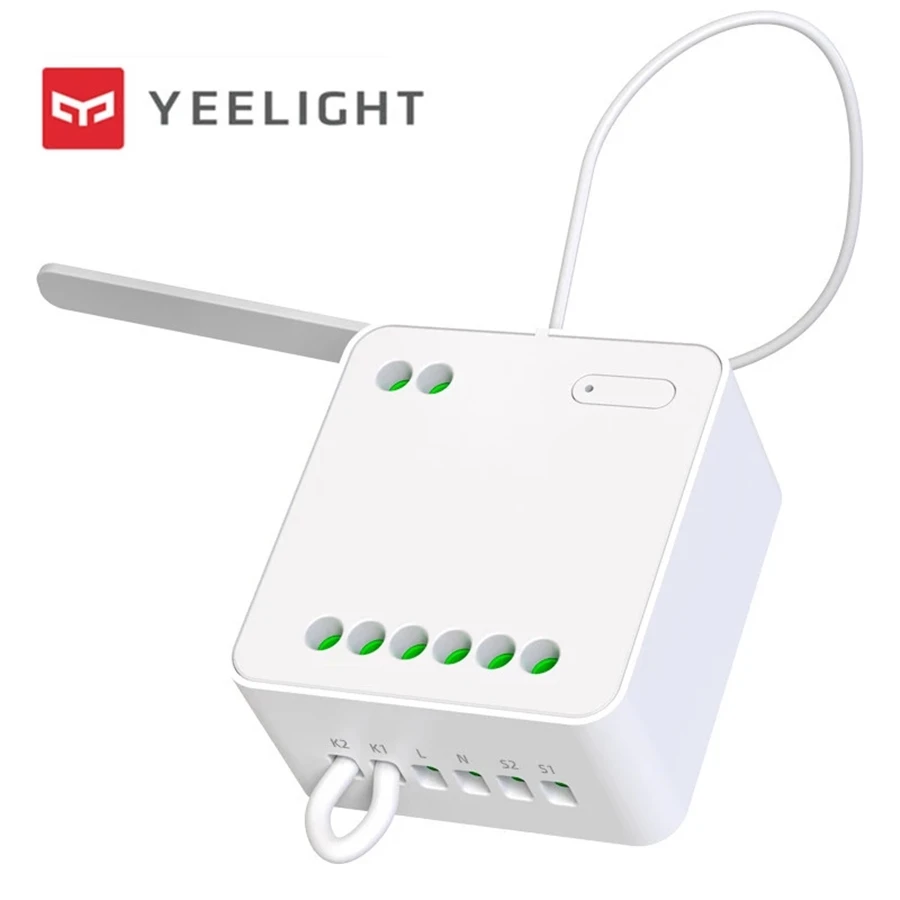 (Versione globale) Yeelight smart dual control module Controller relè Wireless bidirezionale smart switch funziona per l\'app xiaomi Mijia