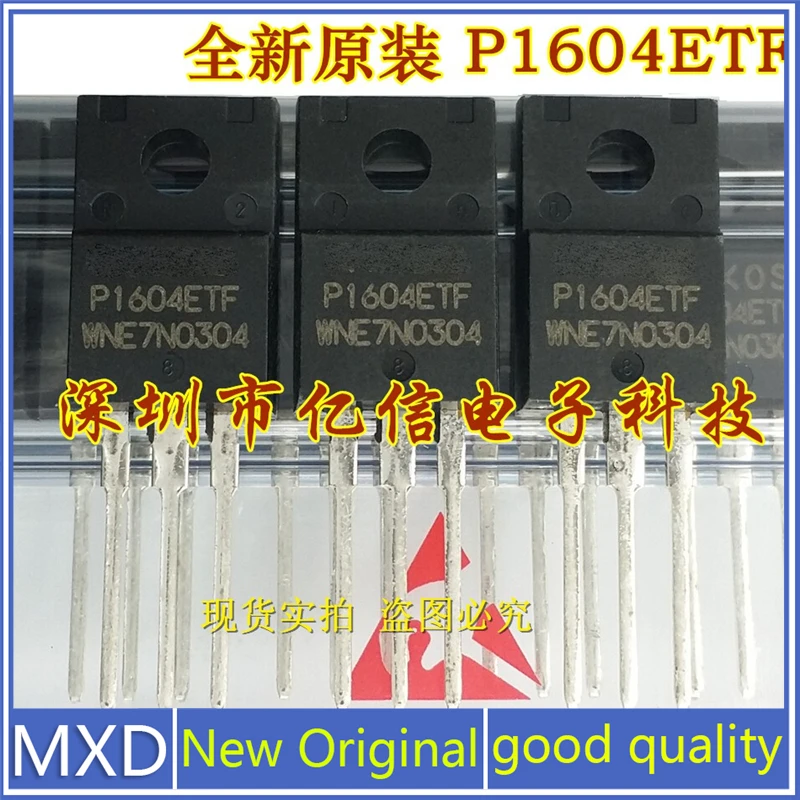5 Teile/los Neue Original P1604ETF TO220F Import Feldeffekt-mos Rohr Gute Qualität