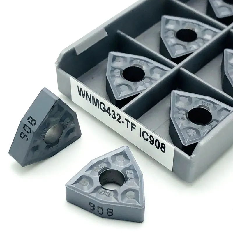أداة تحول خارجية ، إدراج كربيد ، أجزاء أداة مخرطة ، WNMG080408 TF IC907 57 WNMG432 WNMG