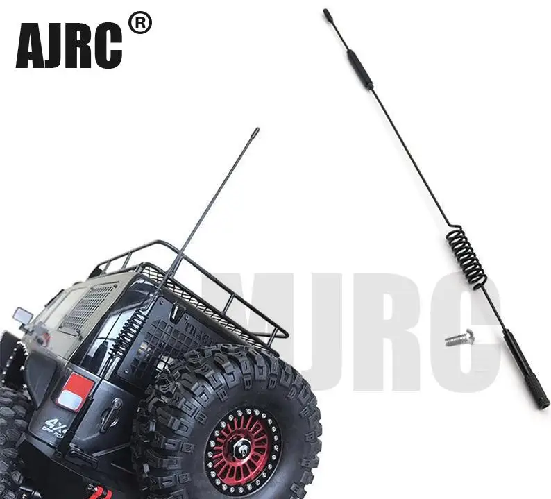 

1pcs 190 290mm Rc Car Metal Decorative Antenna For 1:10 Rc Crawler Axial Scx10 90046 D90 D110 Rgt Trx-4 Trx6 Rc4wd Tamiya Cc01