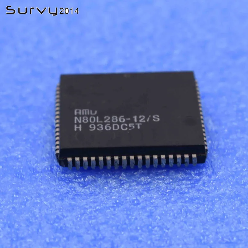 1/5PCS  N80L286-12 L286-12 PLCC Encapsulation:68PINS 16-Bit diy electronics