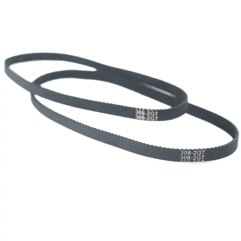 Closed-loop GT2 Timing Belt 308mm Length 154 Teeth 6mm Width 308-2GT-6