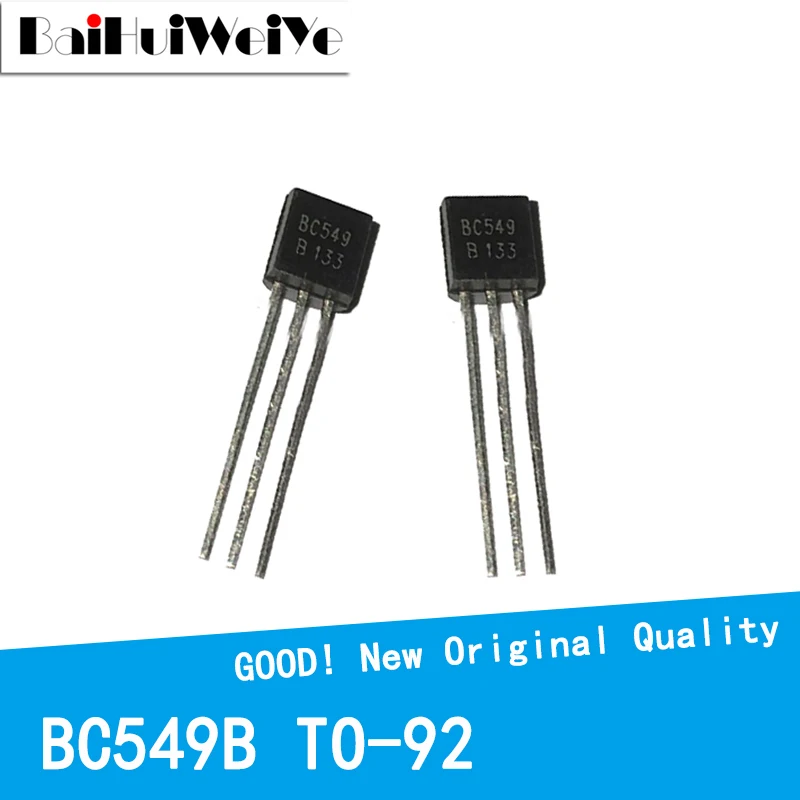 50PCS/LOT BC549B BC549 TO-92 TO92 Triode Transistor 30V/0.1A NPN New Good Quality Chipset