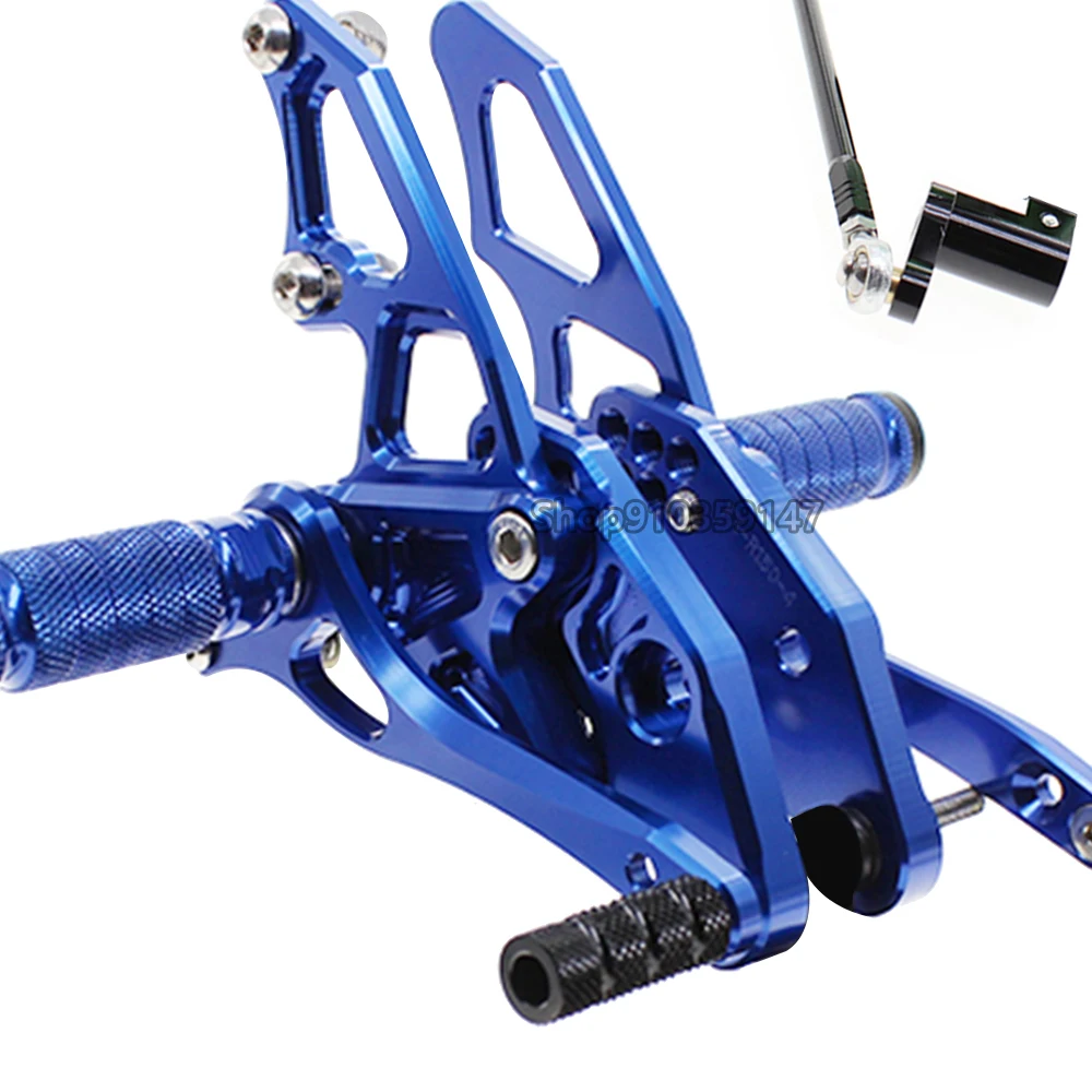 Motorcycle Adjustable Rearsets Foot Pegs Footrest for Yamaha YZF R15 2013-2016 2014 2015