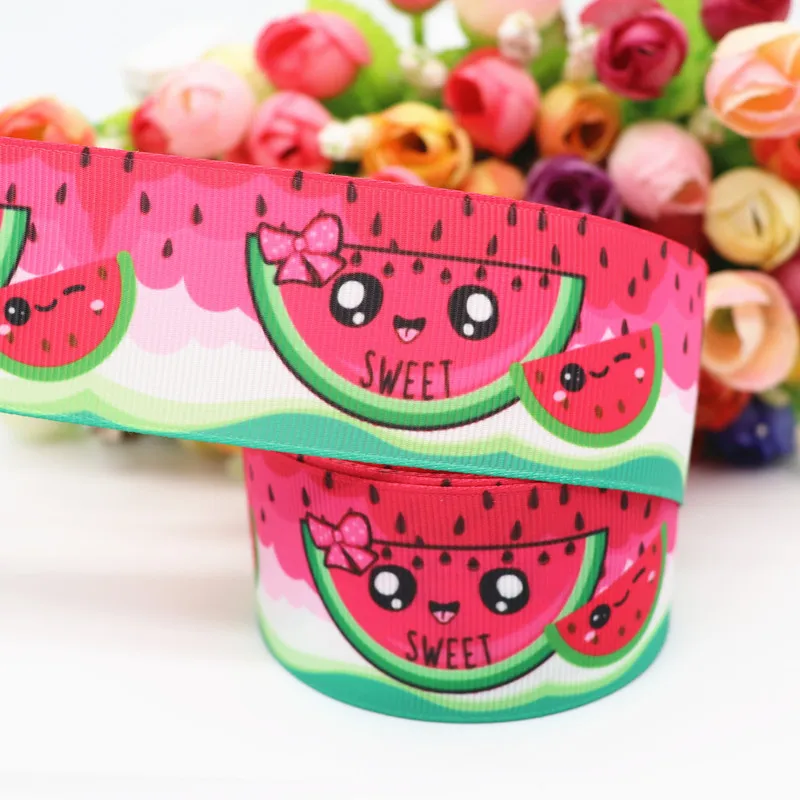 10 Yards 1,5'' 38MM Ripsband mit Blumen- und Tiermotiven für Haarschleifen, DIY-Bastelmaterial Y19081602 – Detail 10