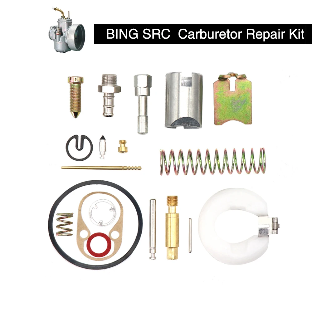 Sclmotos- BING SRC 1/17/54 Motorcycle Carburetor Moped Bike Fit For Puch 17mm Carb Bing Style For KREIDLER PUCH DS50 MC50 MV50