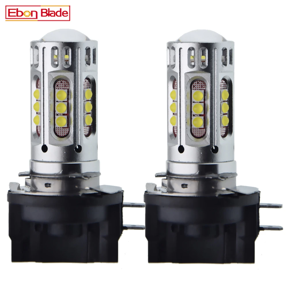 

2Pcs H11B H8B Car Led Head Light Bulbs Fog Lamps 12V 24V White 6000K For KIA Optima Borrego Forte Soul Sportage Elantra Genesis