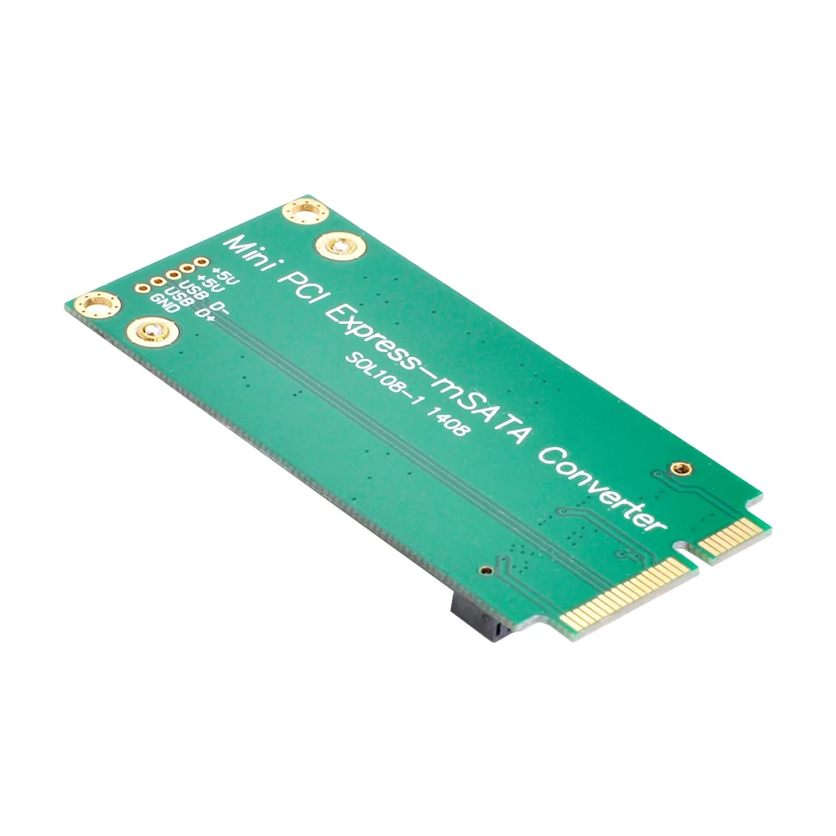 CY 3x5cm mSATA Adapter to 3x7cm Mini PCI-e SATA SSD for Asus Eee PC 1000 S101 900 901 900A T91