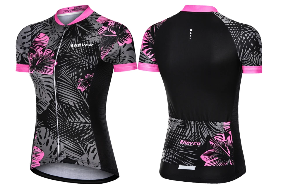 Damen-Fahrradbekleidung Mountainbike-Trikot Shorts Damen-Rennrad-Shorts und T-Shirt Jumpsuit Radsportanzug MTB – Detail 3