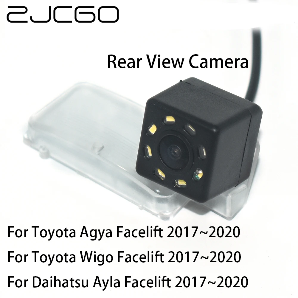 

ZJCGO CCD Car Rear View Reverse Back Up Parking Night Vision Waterproof Camera for Toyota Land Cruiser 200 J200 LC200 V8 Roraima