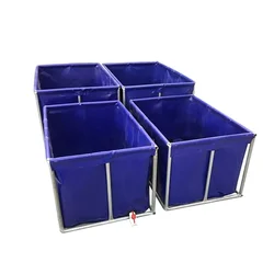 Custom made Pvc Material Coating Waterproof Multi-function Water Tank Fish Pond Customized turtle pond