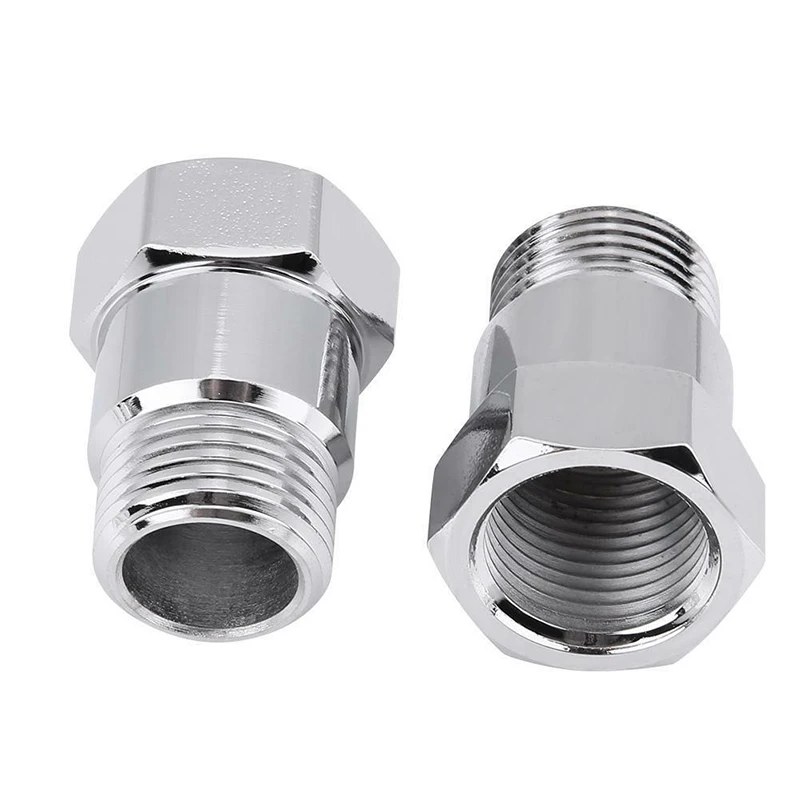 2PCS Universal M18x1.5 O2 Oxygen Sensor Test Pipe Extension Spacer Extender Isolator Adapter Check Light