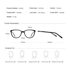 MERRYS Women's Cat Eye Glasses Frame #4