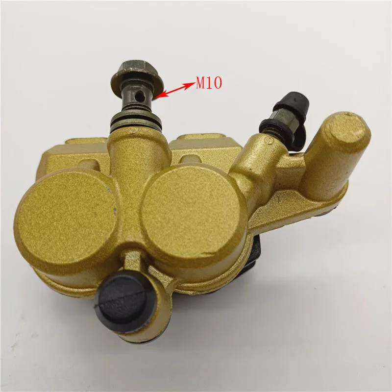 Motorcycle Twin Piston Rear Hydraulic Brake Caliper Bracket For 110 125cc 140cc Pit Dirt Bike Off-road Vehicle Rear Brake