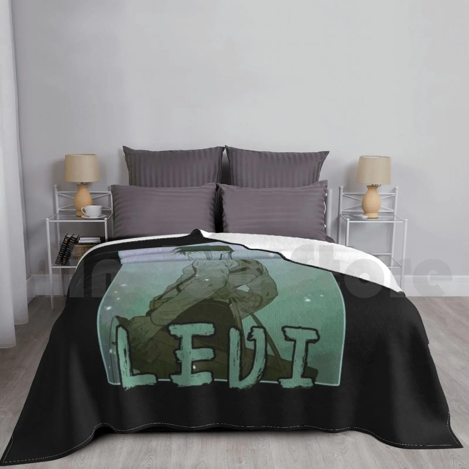 Blanket Fashion Custom Art Artwork Drawing Design Livai