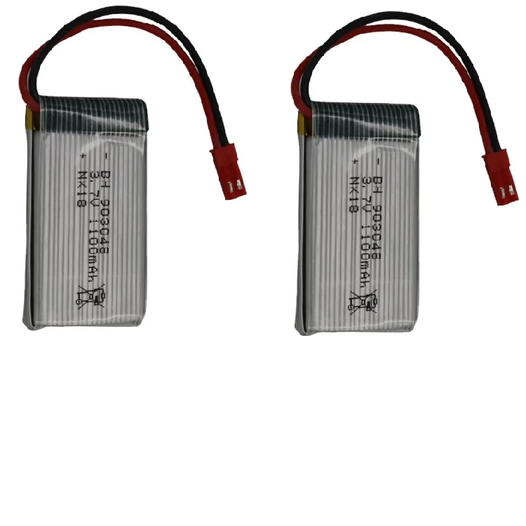 3.7V 1100mAh Lipo battery For Remote control helicopter 3.7 Lipo battery 903048 1100mah JST plug H11D H11C H11 battery