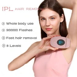 Laser Epilator 900000 Flashes Hot Sell Hair Removal Laser Permanent Epilator For Women Painless Photoepilator Facial