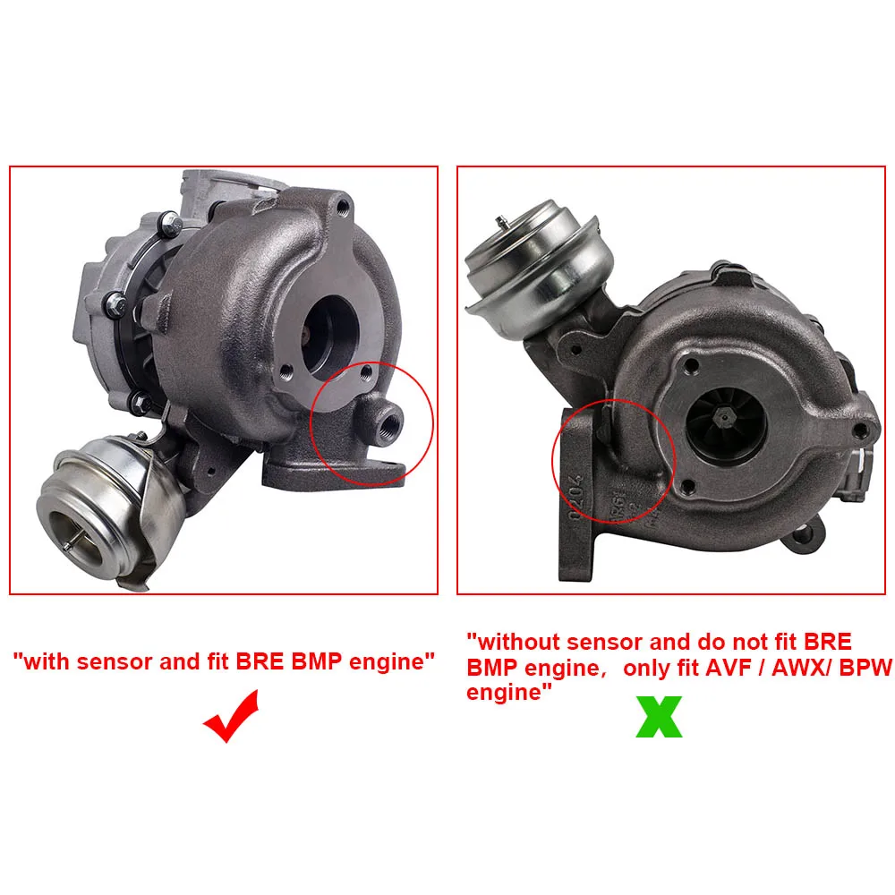 Turbo Turbolader für Audi A6 4F2 Avant 4F5 C6 2.0 TDI 103KW 2004-2008 758219 758219 -0003 758219 -0002 – Detail 9