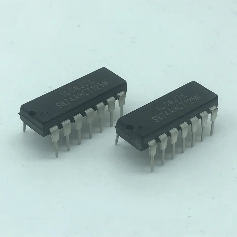 20 sztuk SN74AHCT125N DIP-14 74AHCT125N układ logiczny DIP14 nowy i oryginalny