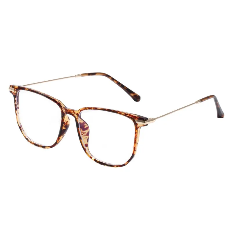 Men Women Anti-blue Light Retro Reading Vintage Glasses Frame Fashion Adult Computer Eyeglasses Frame Colorful Mirrored