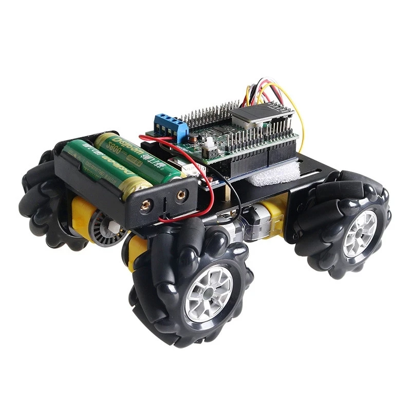 4wd 60mm Mecanum Wheel Metal Smart Rc Robot Car Chassis Wifi/bluetooth/handle Controller Diy For Arduino