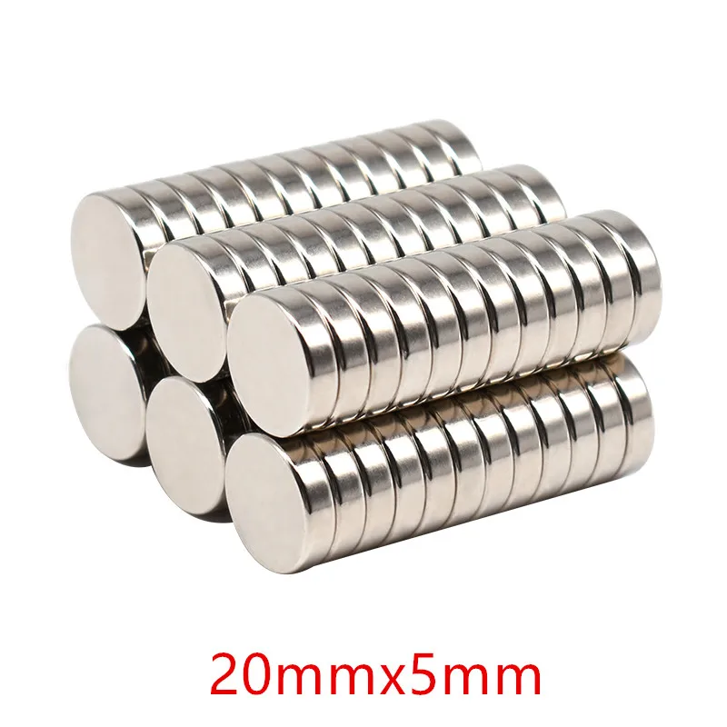 

10/20Pcs Round Magnet 20x2mm 18x2mm N35 Powerful Permanent Magnetic Neodymium Magnet Fridge Kitchen DIY Office School Magnets