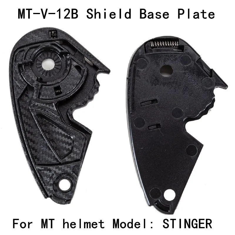 helmet glass holder For MT STINGER THUNDER 3 SV Replacement parts helmet windshield base plate MT-V-12 glass holder